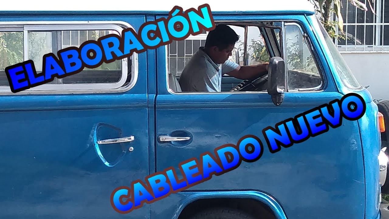 Trabajo de CABLEADO NUEVO para COMBI//SCARABAJO GARAGE//2019