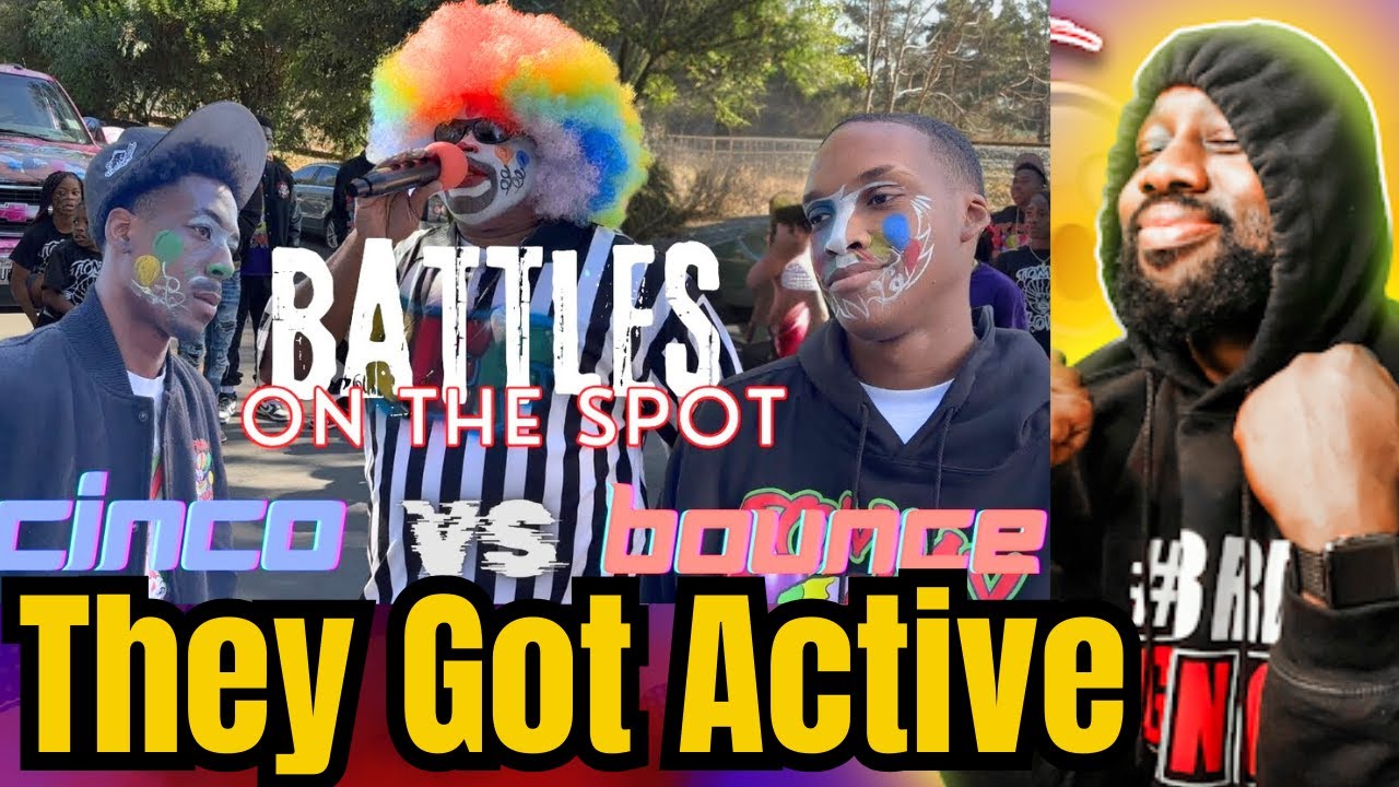 Cinco vs Bounce 🫣🔥 BATTLES On The SPOT 😮‍💨❕| REACTION