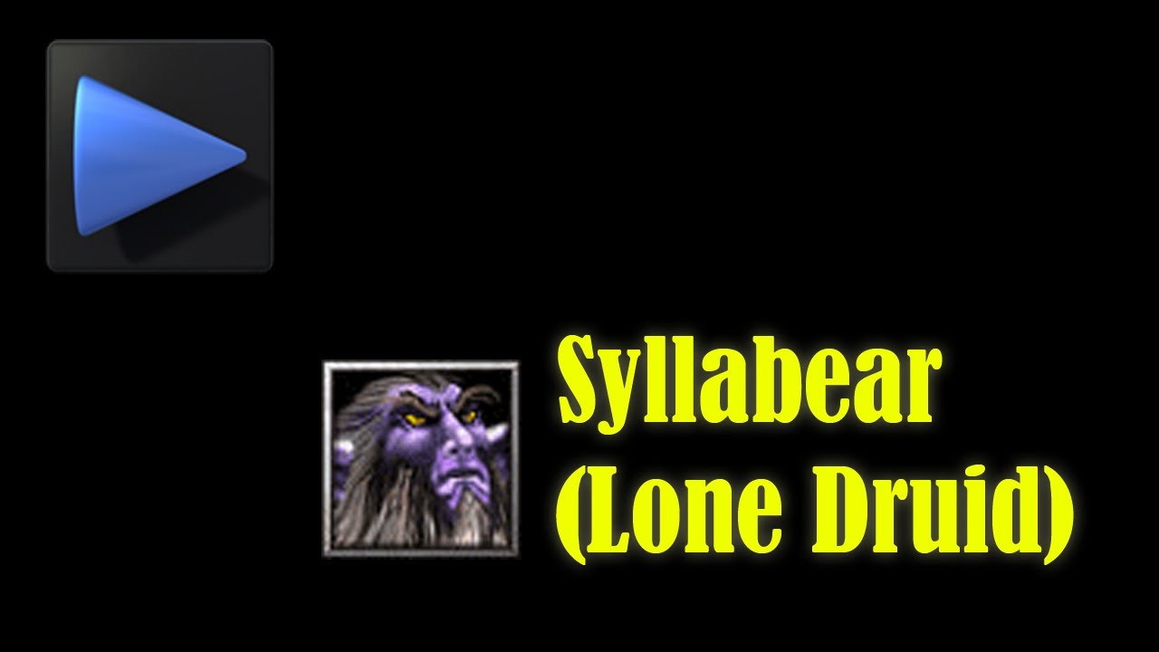 Syllabear (Lone Druid) Item Build