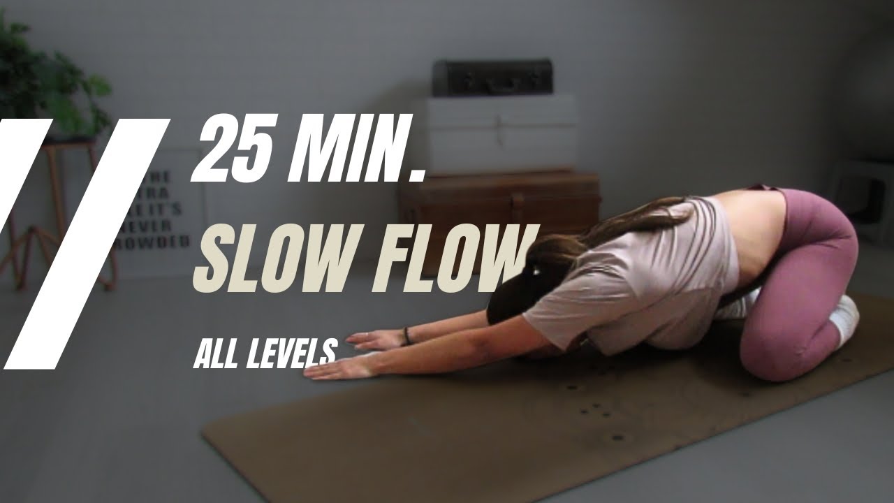 25 Min. Slow Flow | Easy Stretch Routine for a Tough Day
