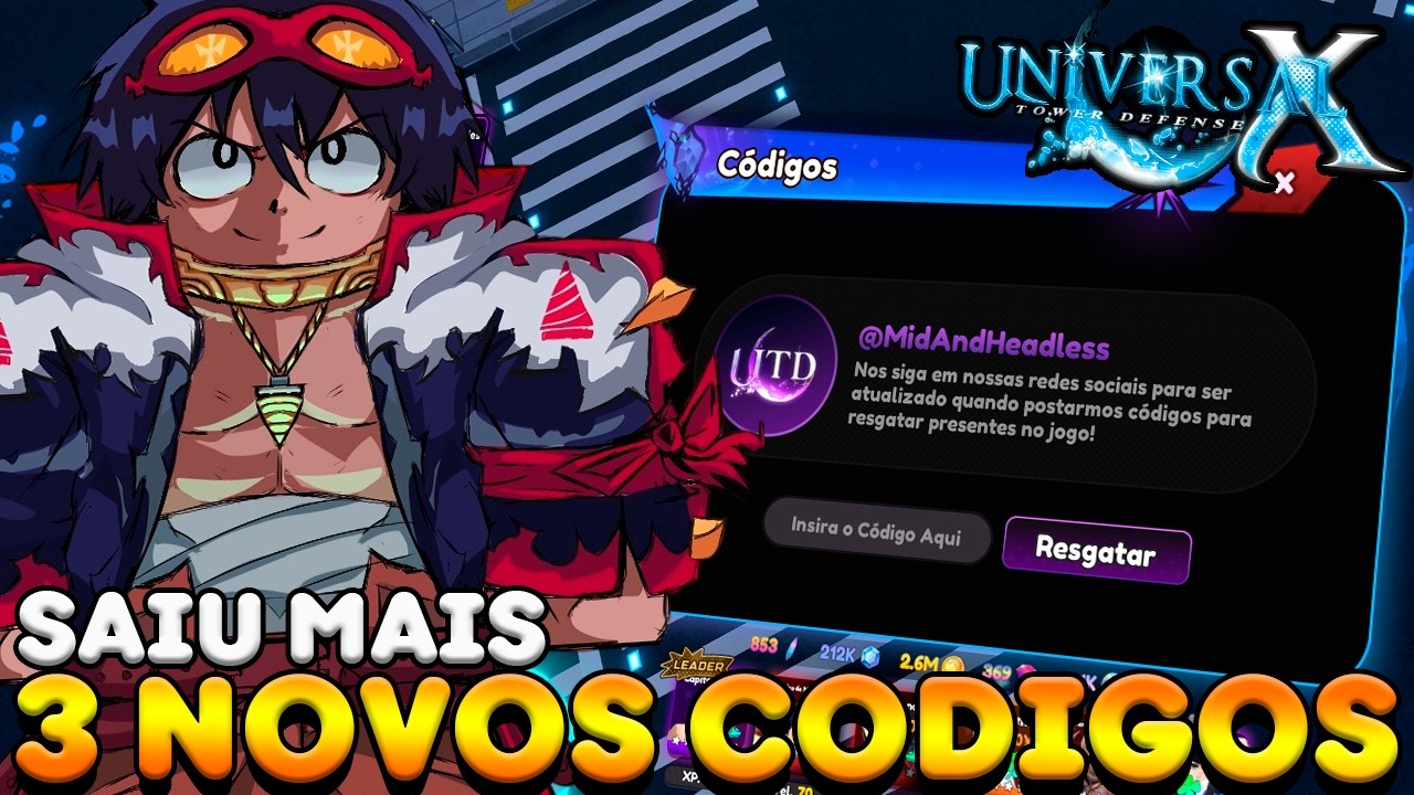 QUICK! 3 MEGA CODES JUST ARRIVED IN UNIVERSAL TOWER DEFENSE X