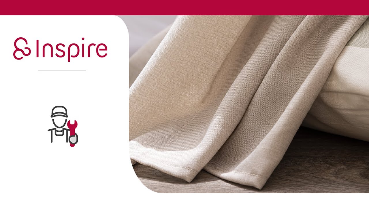 Comment r&eacute;aliser un ourlet sur un rideau ou voilage INSPIRE