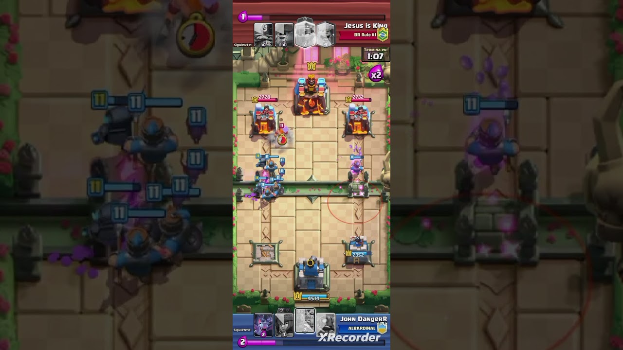 ​¡P.E.K.K.A vs MEGACABALLERO EVOLUCIÓN! ⚔️ Partida Completa: Desafío de 4 Cartas   ​#ClashRoyale​ 