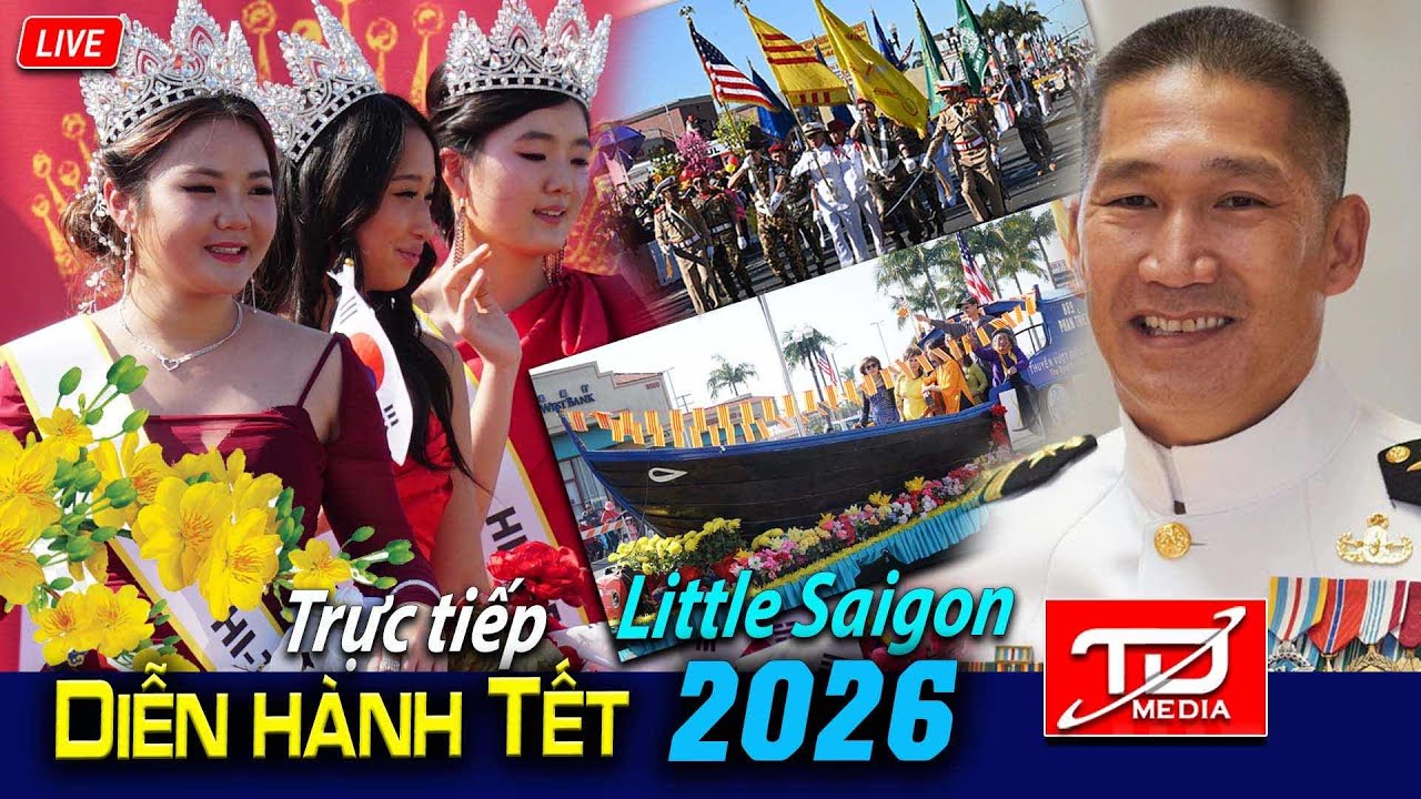 Trực tiếp Diễn hành Tết Bolsa 2026