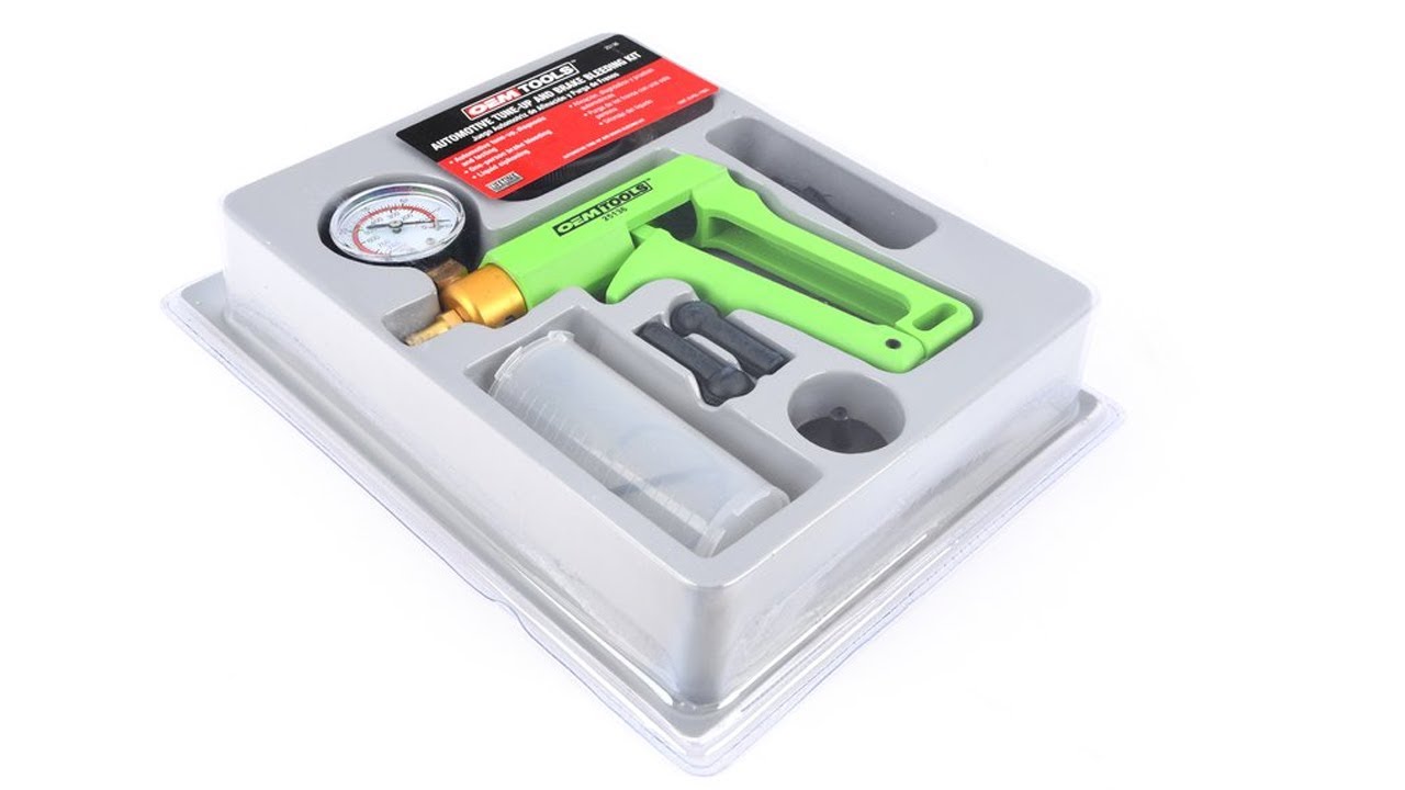 OEM Tools 25136 One Man Brake Bleeder Kit - Review / Demo