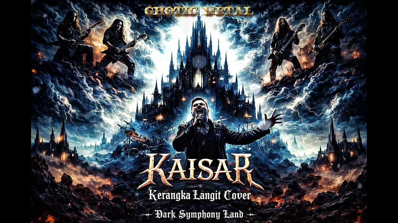 KAISAR - KERANGKA LANGIT | DARK SYMPHONY COVER| #kaisar #coverlagumetal 
