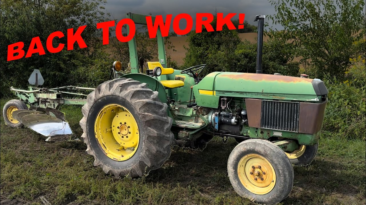 Трактор John Deere стоимостью 650 долларов ОТРЕМОНТИРОВАН!