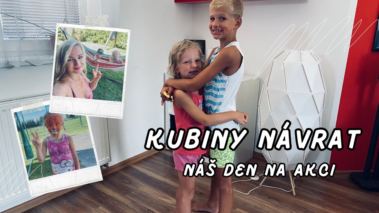 Kubiny návrat z Chorvatska 🧑 a výročí hasičů na hřišti 🚒