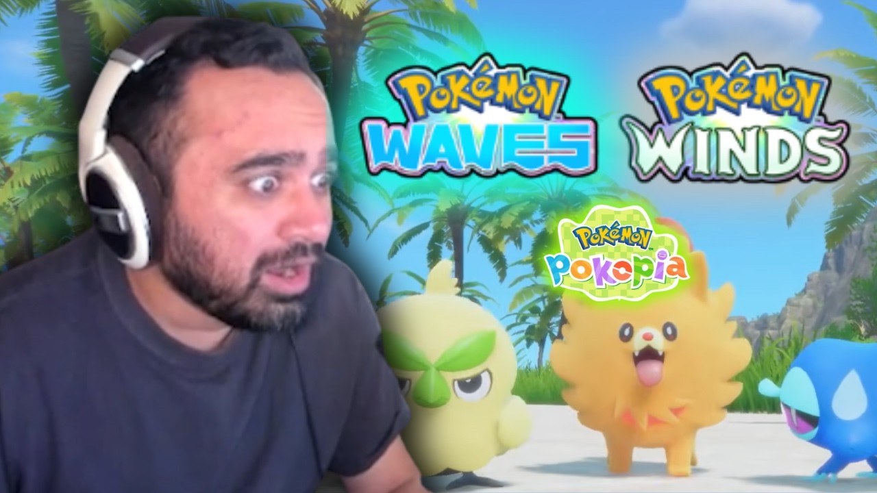 SQUEEX REACTS TO POKEMON WINDS + WAVES TRAILER & Pokopia