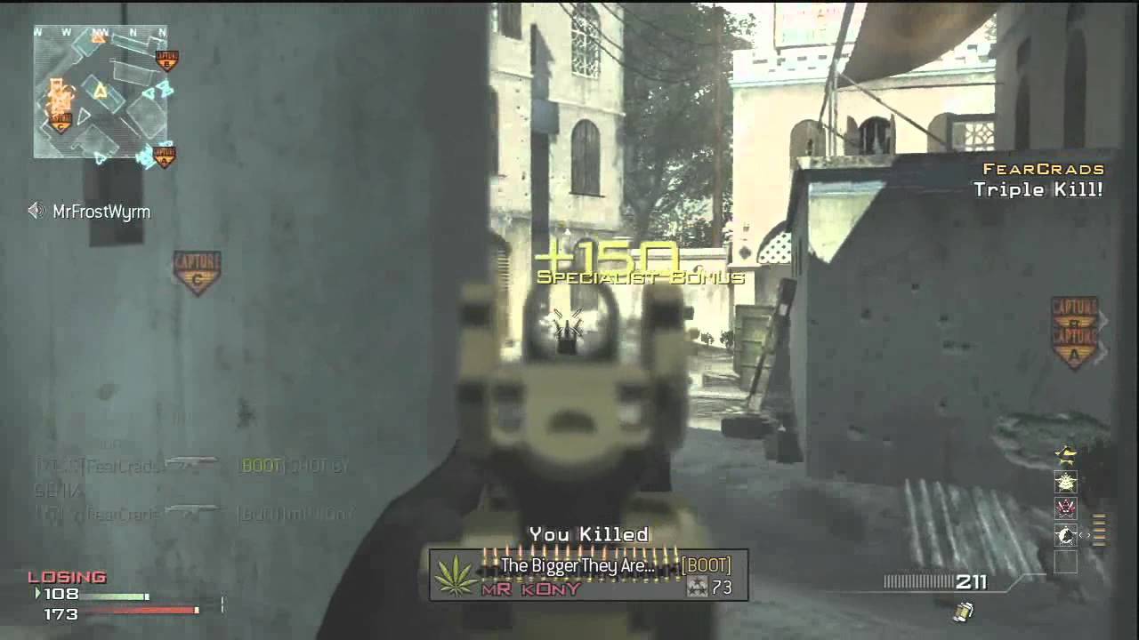 MW3: 90 Second ACR MOAB - Against Clan