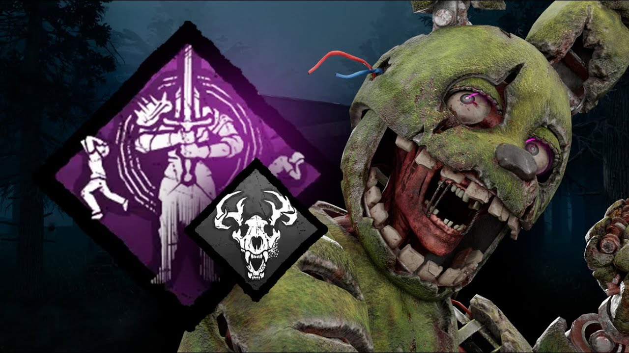 A BUILD MAIS TÓXICA e MALDOSA do SPRINGTRAP no DEAD BY DAYLIGHT