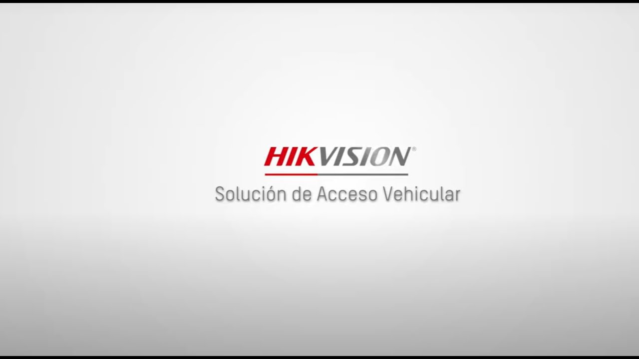 Barrera Vehicular Hikvision - Control de Acceso Avanzado