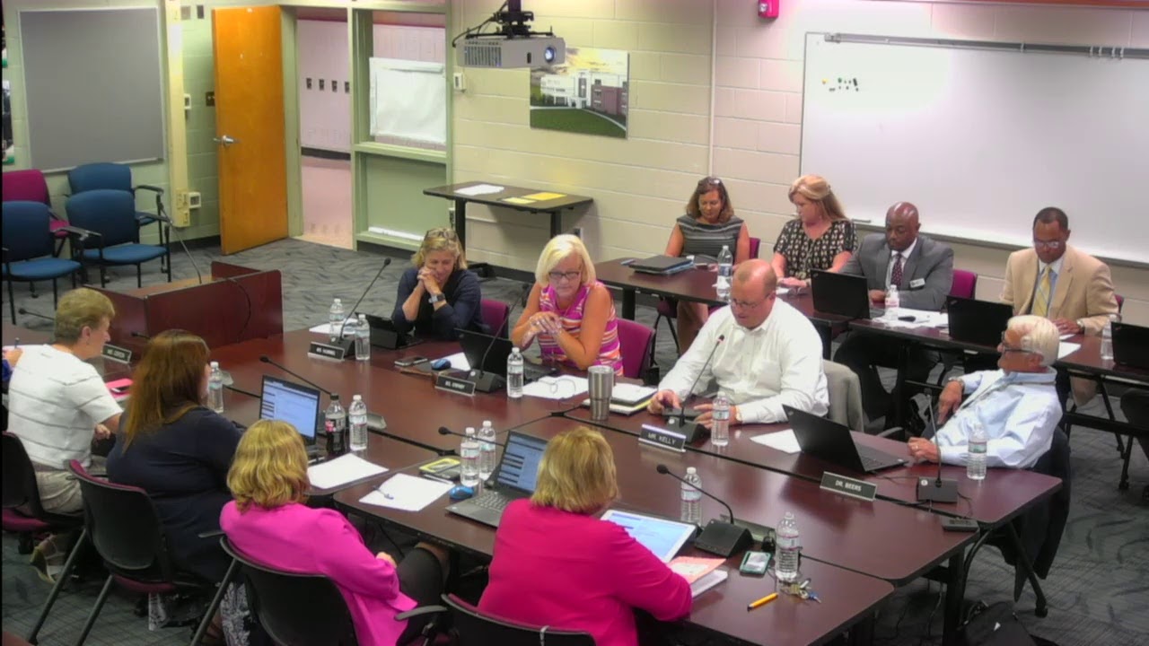 School Board Meeting from 9/3/19
