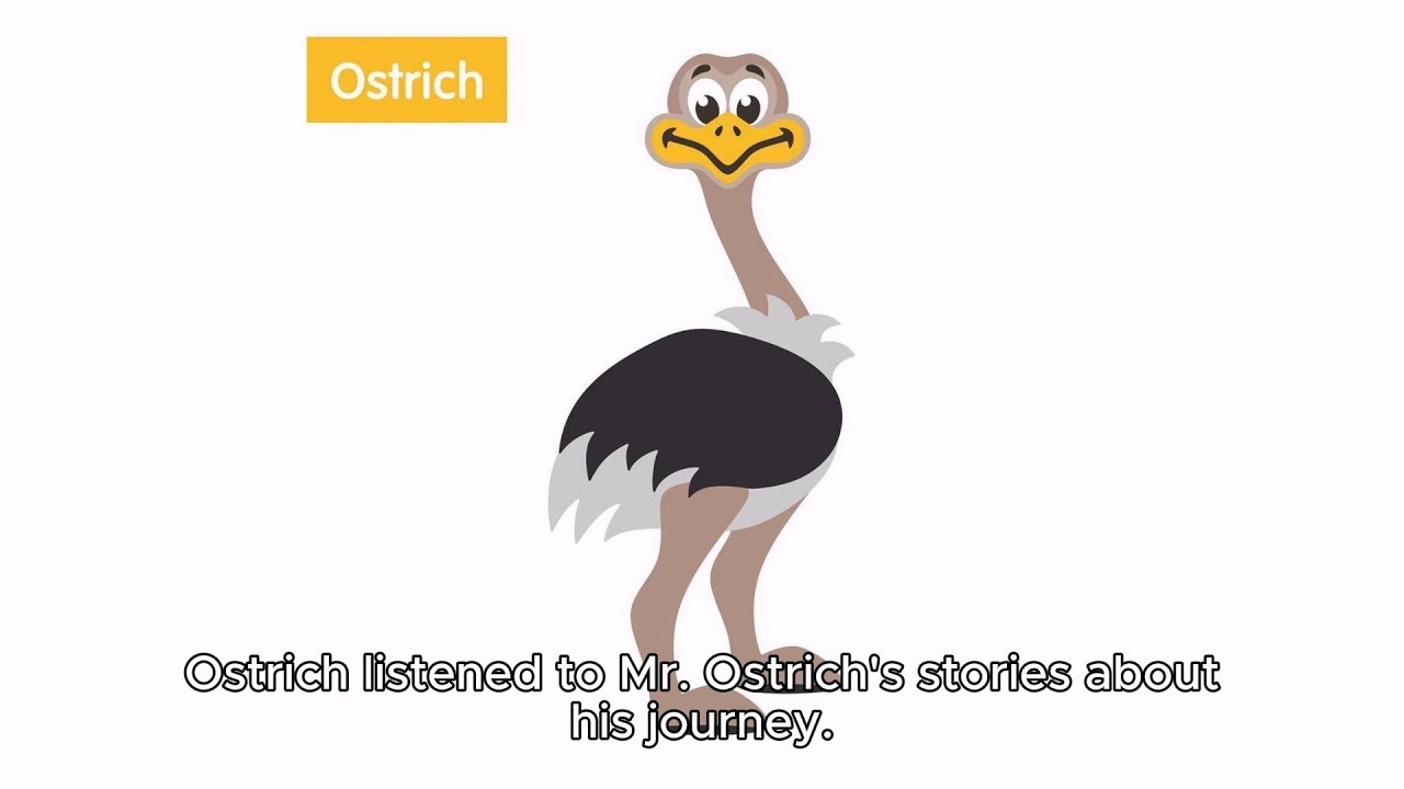 story for kids - Mr and Mrs Ostrich