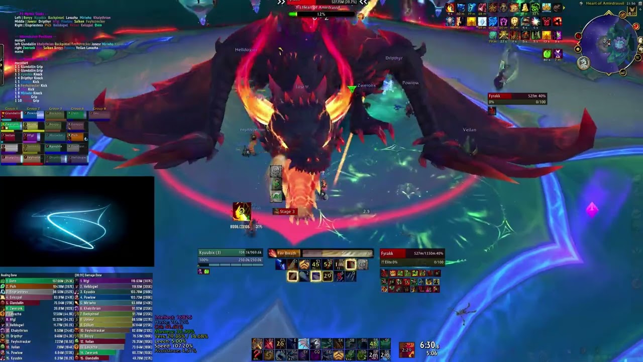Fyrakk Mythic - Amirdrassil, the Dream's Hope - Devastation Evoker PoV - Flawless