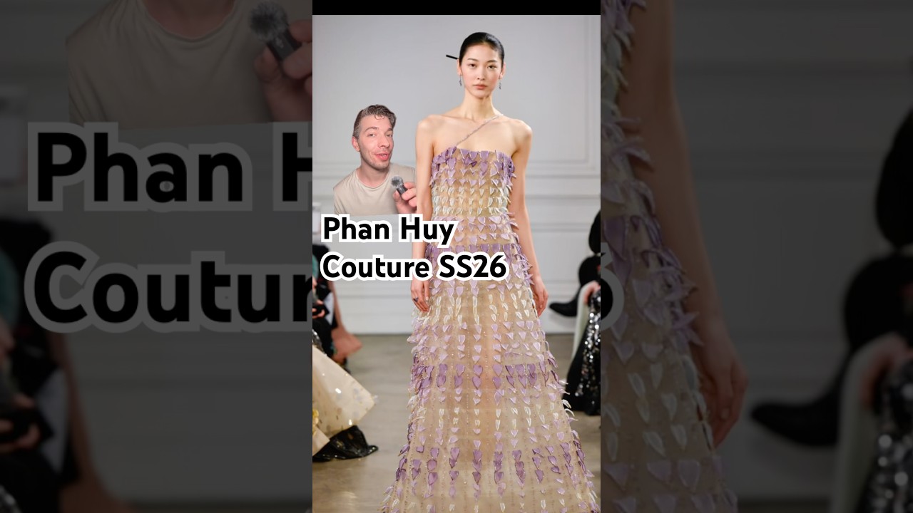 THE one to watch: Phan Huy Couture Spring 2026 🥹✨ #fashionnews #vietnamesefashion #couture