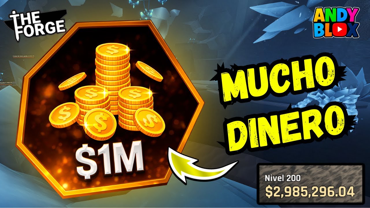 COMO GANAR MUCHO DINERO EN THE FORGE - ROBLOX