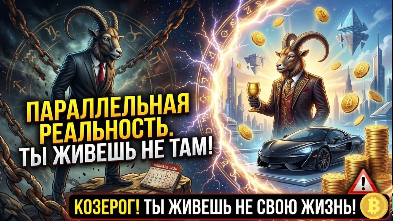 ♑️ КОЗЕРОГ! Знакомо чувство, что ты живешь не свою жизнь?