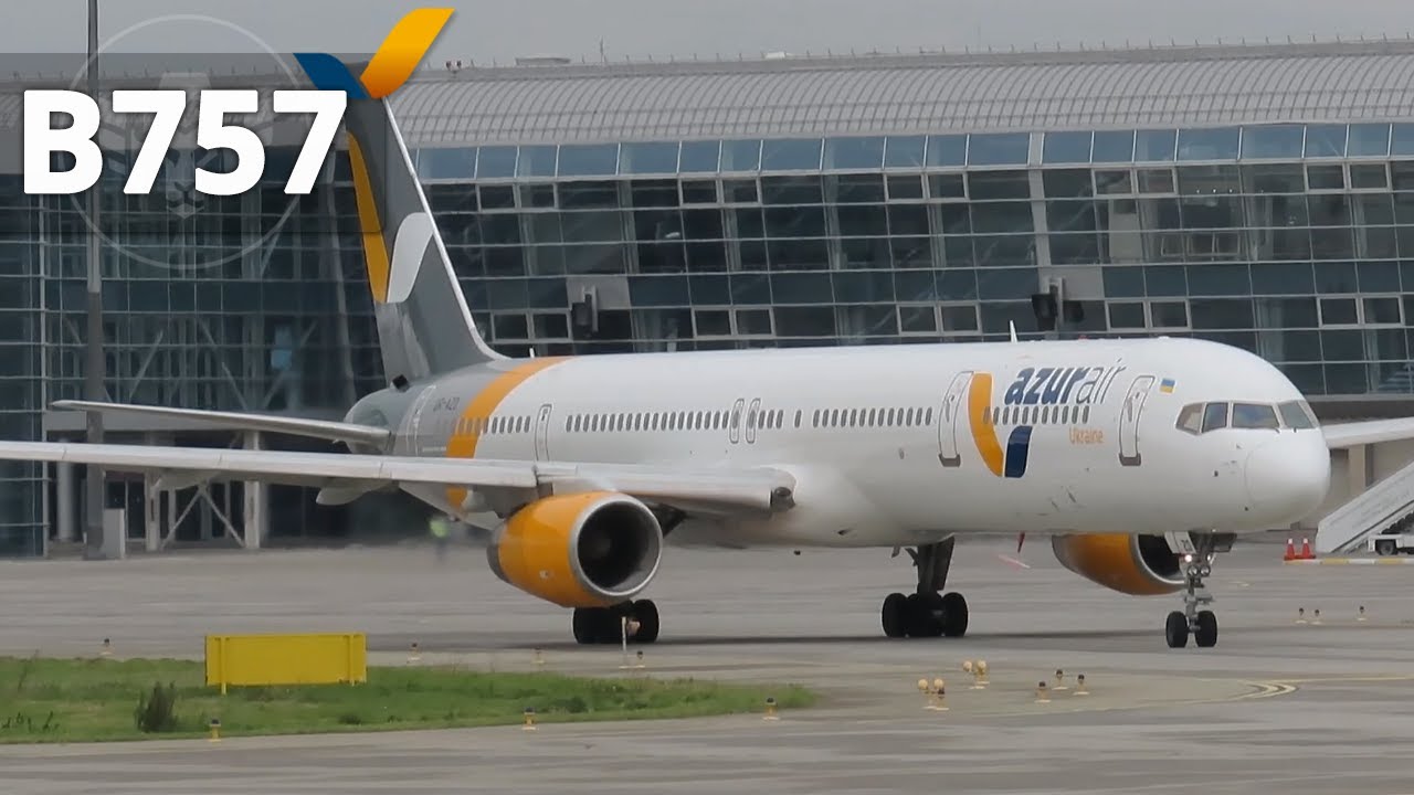 Spotting in Lviv | Boeing 757-300 (Azur Air Ukraine) + (A321neo, E195...)