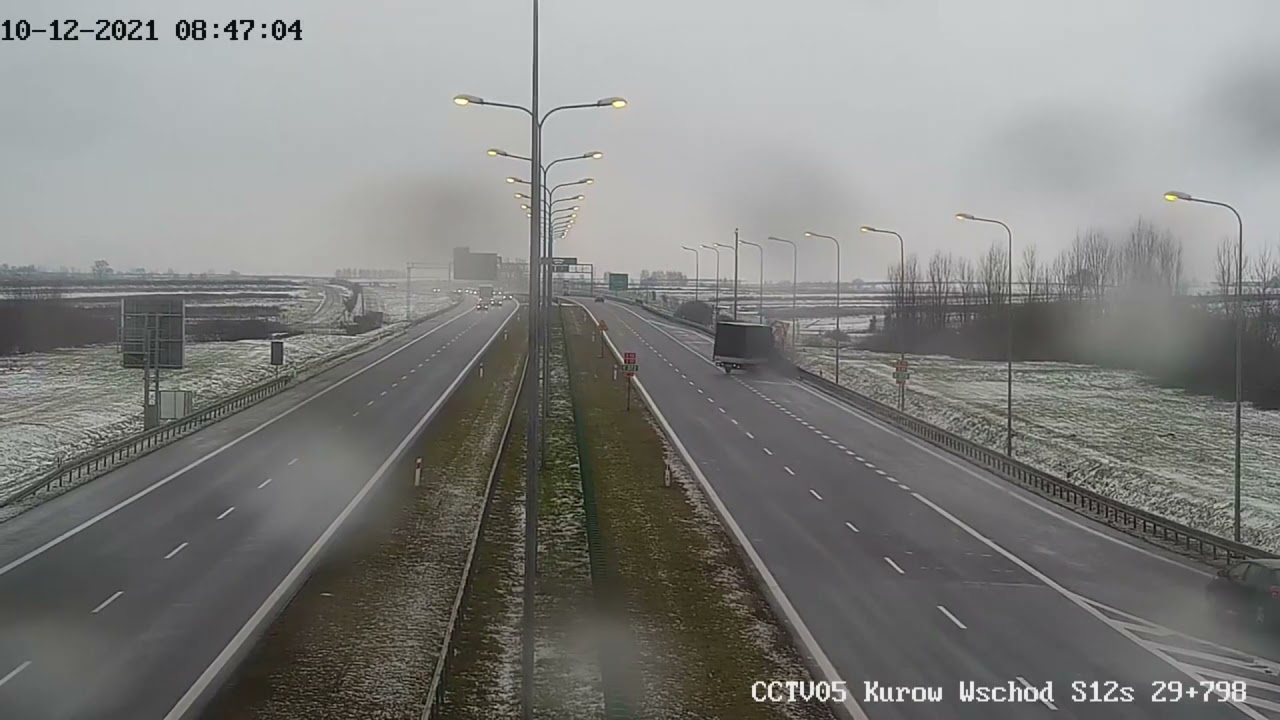 Wypadek S12 Kurów Wschód 10 grudnia 2021 r.
