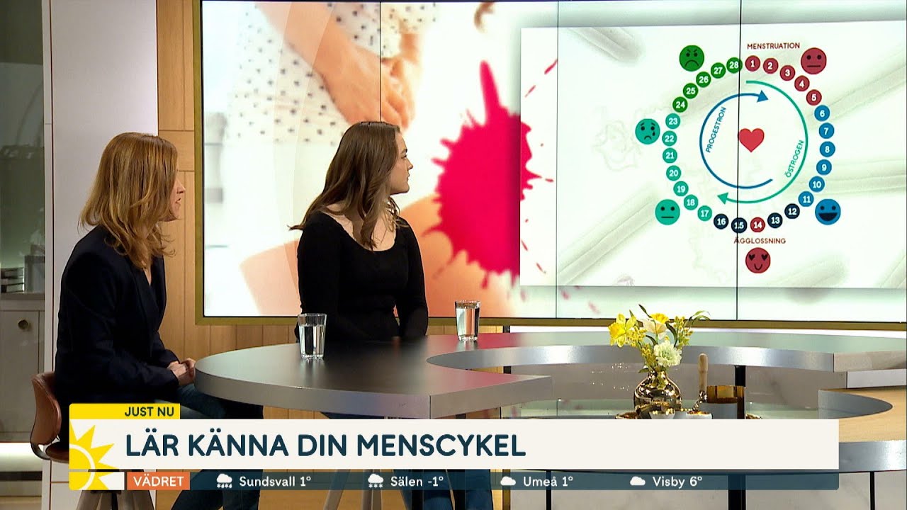Lär känna din menscykel: ”Hormonerna påverkar hur du mår” - Nyhetsmorgon (TV4)