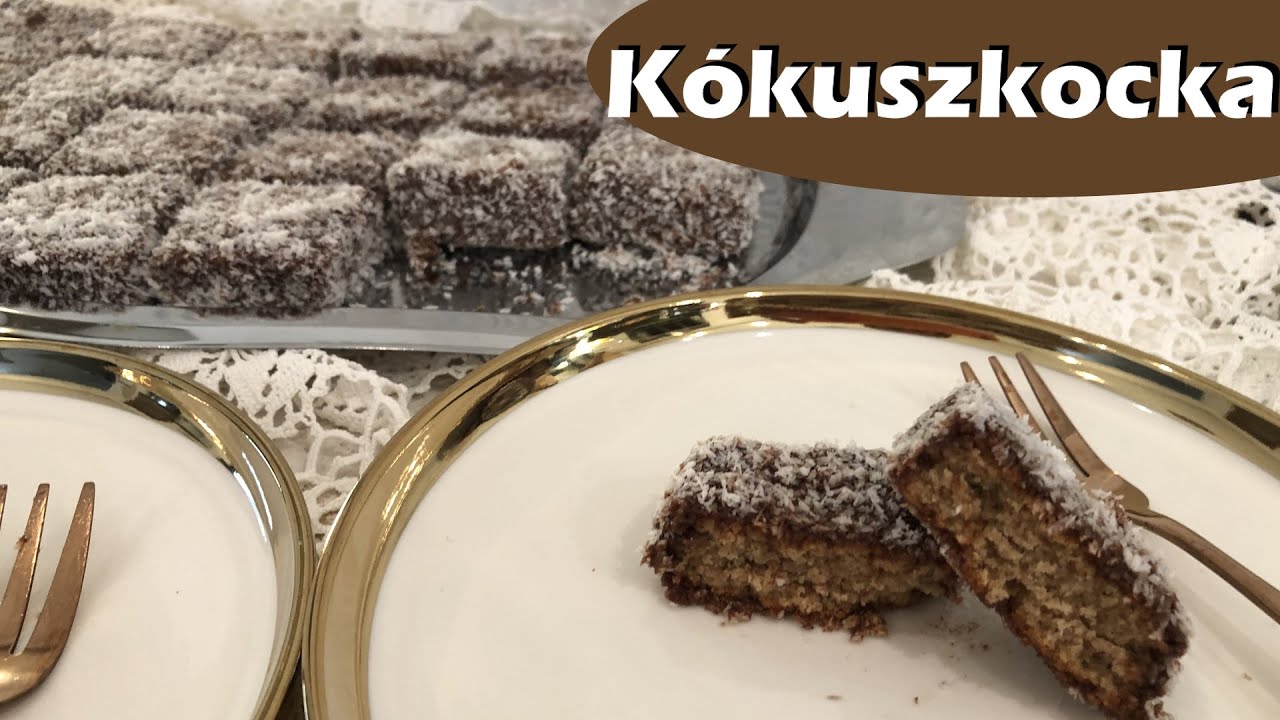 Kókuszkocka Cukor és Fehérliszt Nélkül, GM Opcióval! | HagymaLekvár