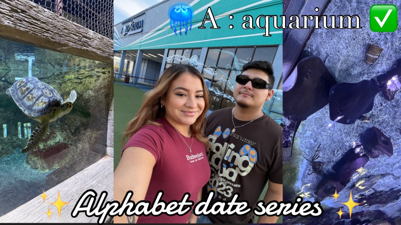 Alphabet date series | A : aquarium