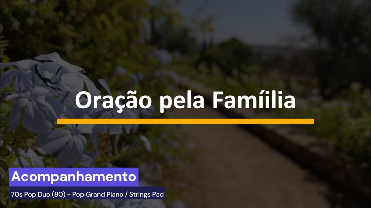 Oração pela Familia (Acompanhamento / Playback) Bateria