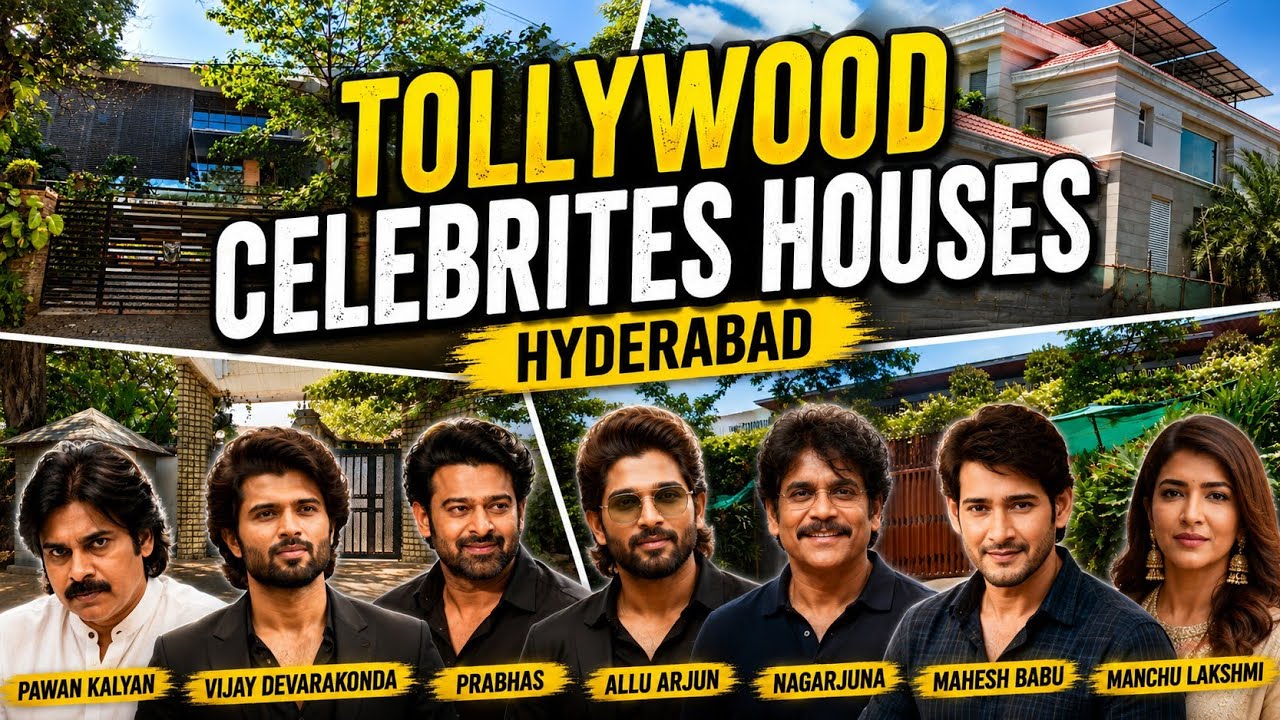 Tollywood Celebrities Houses | Hyderabad | Telangana Ep 40 | Way to celebrities houses | Telugu