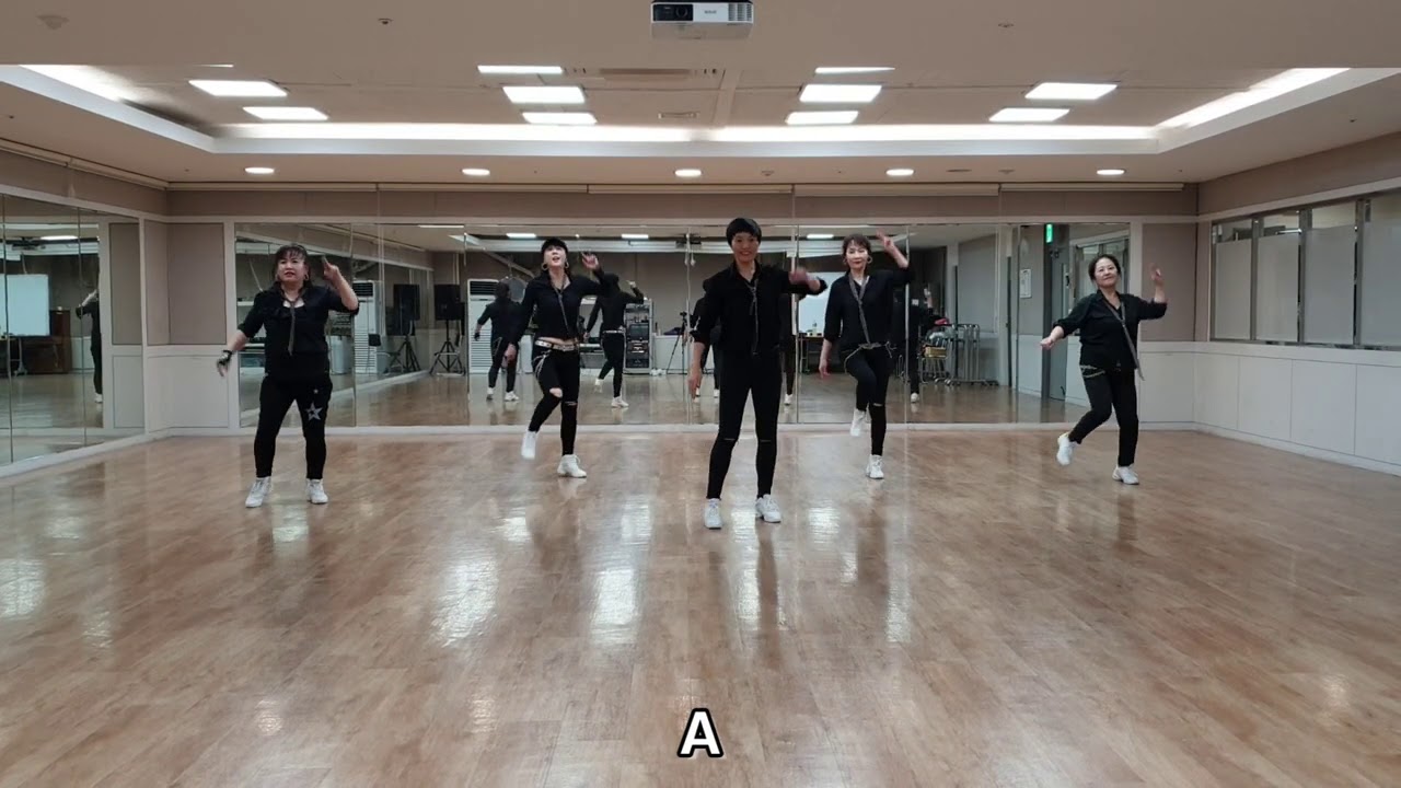 When We Disco Line Dance (Phrased Improver Level)
