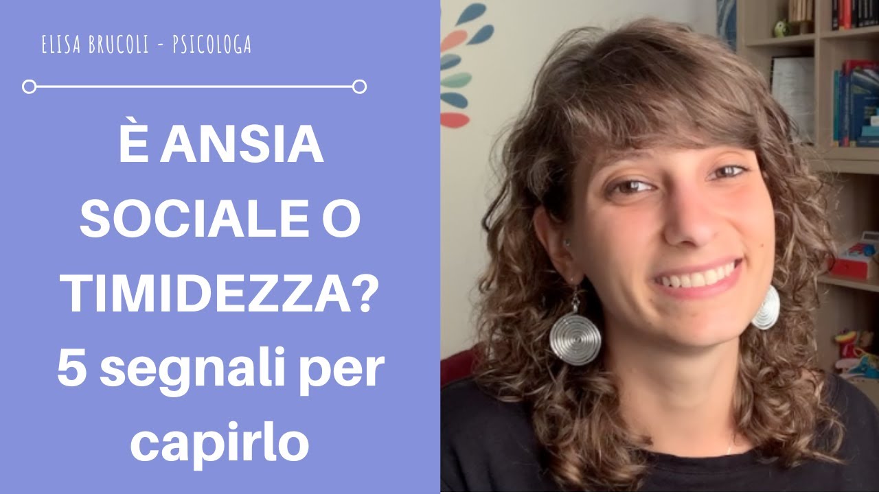 ANSIA SOCIALE O TIMIDEZZA? 5 segnali per capire se si &egrave; timidi o si ha la fobia sociale