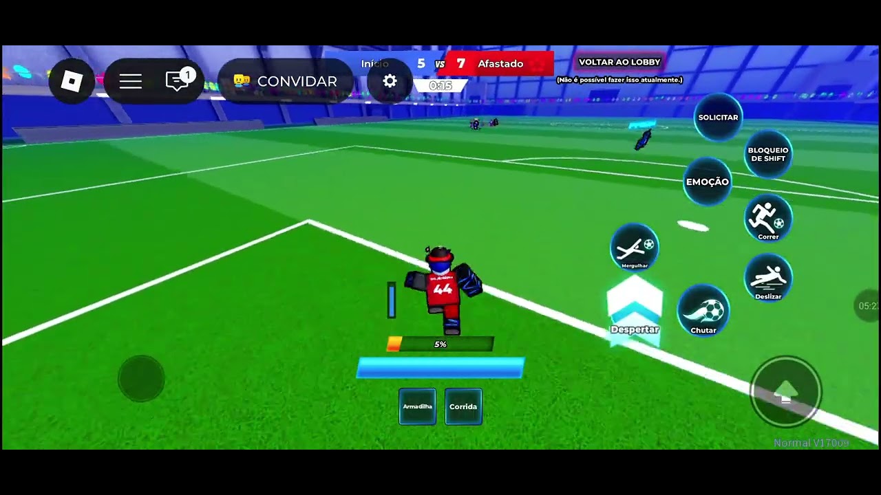 Jogando bleu lock 