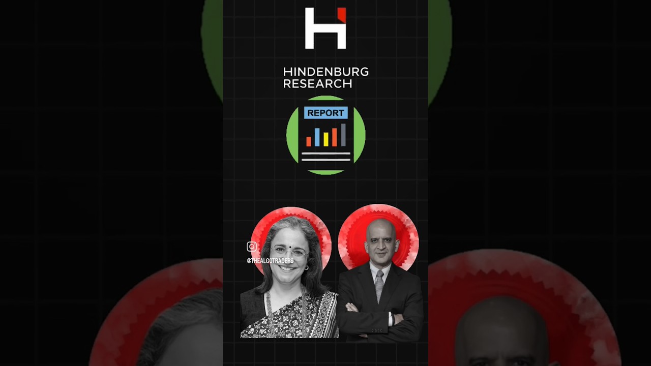 Hindenburg Research Report on SEBI Chairperson #sebi #hindenburgreport #shorts