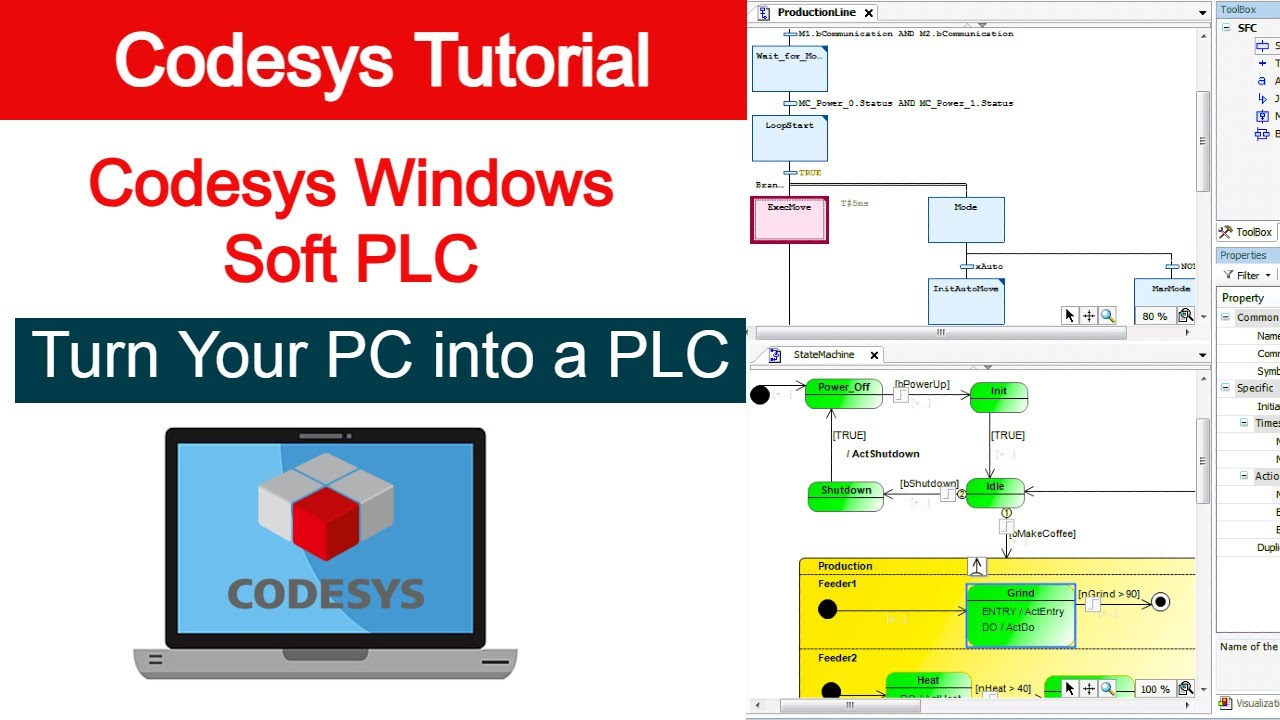Codesys Windows Soft PLC | Turn your PC or Laptop into a PLC