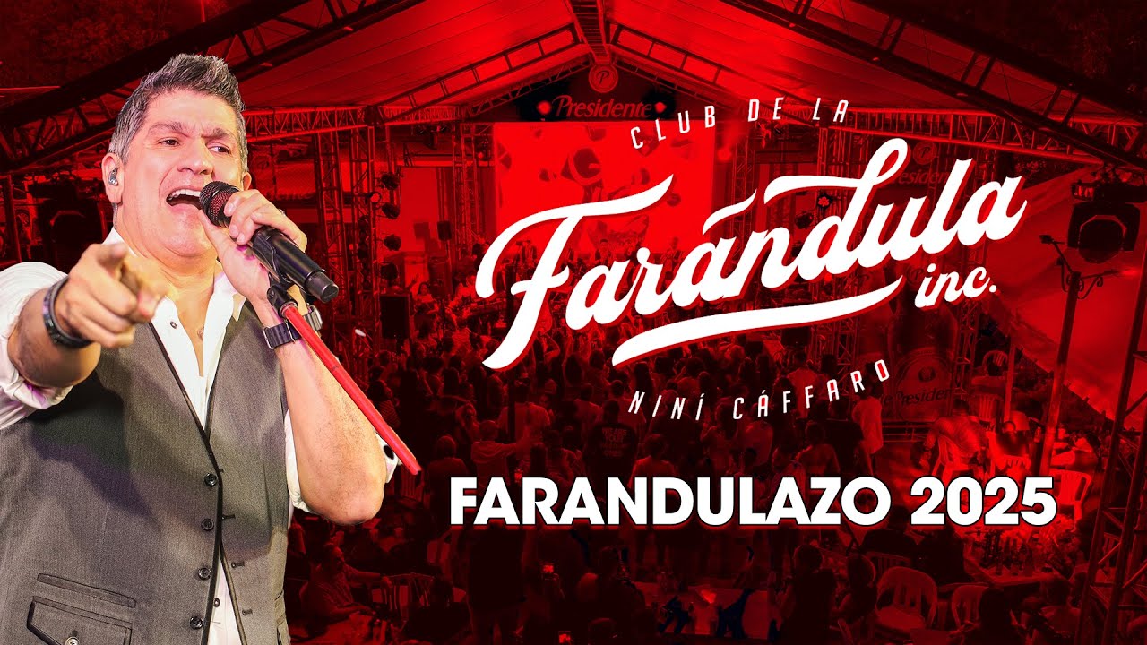 Eddy Herrera @ Farandulazo 2025 (Concierto Completo) // Club de la Farándula Nini Cáfaro