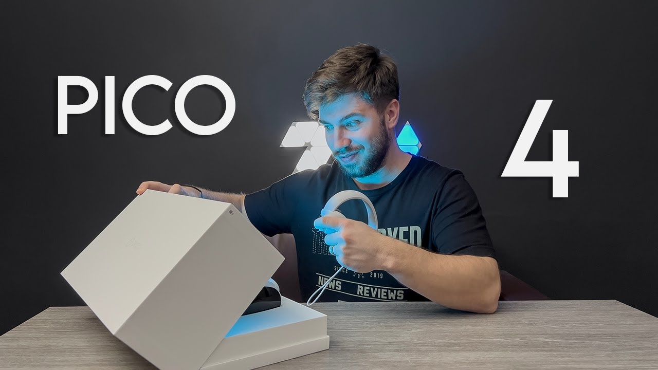 Распаковка новой гарнитуры Pico 4 VR | Настройка | Игровой процесс