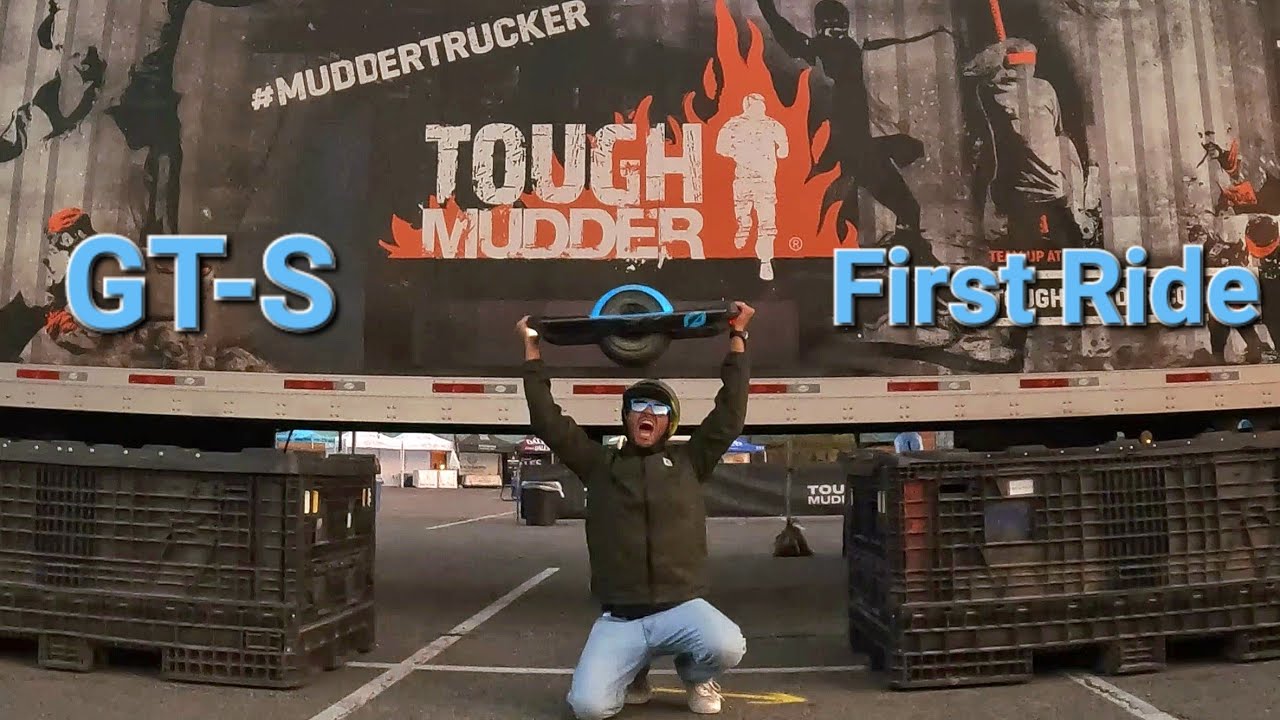 GT-S Series first ride! (Tough Mudder) course #2023 #offroad #onewheel #gts