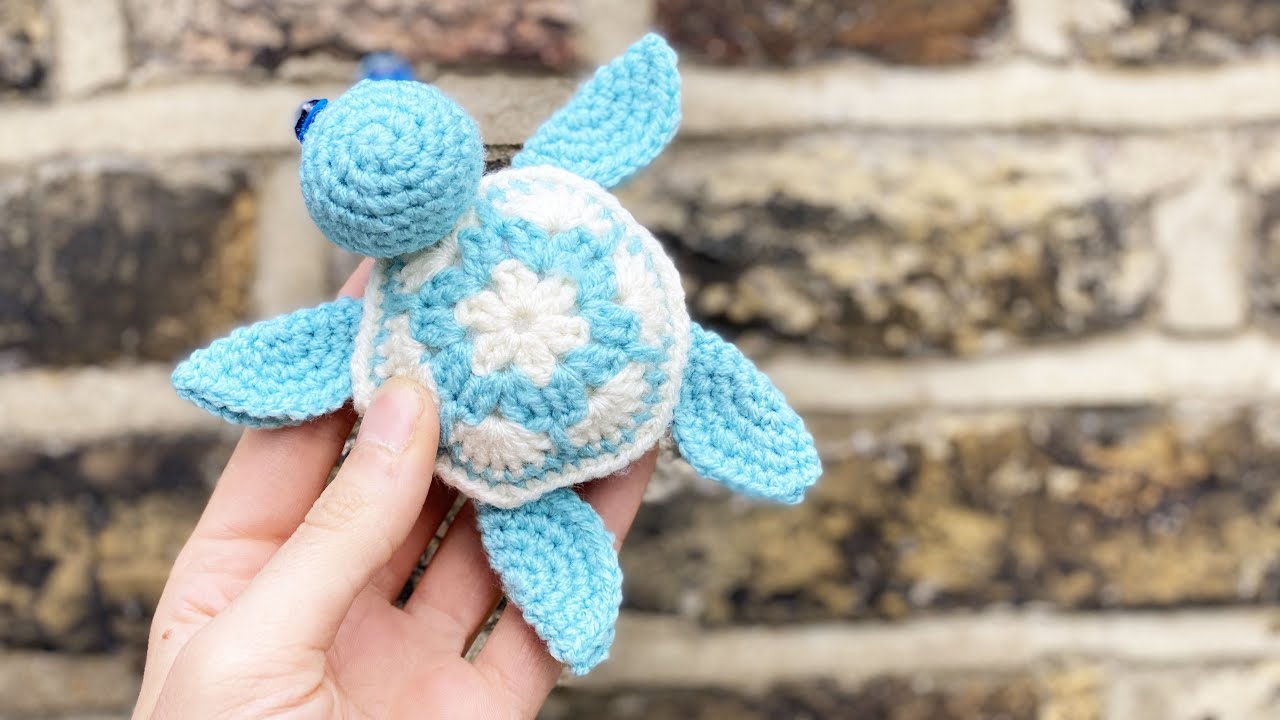 Tartaruga African Flower Amigurumi (ENG Sub) | @World Of Amigurumi