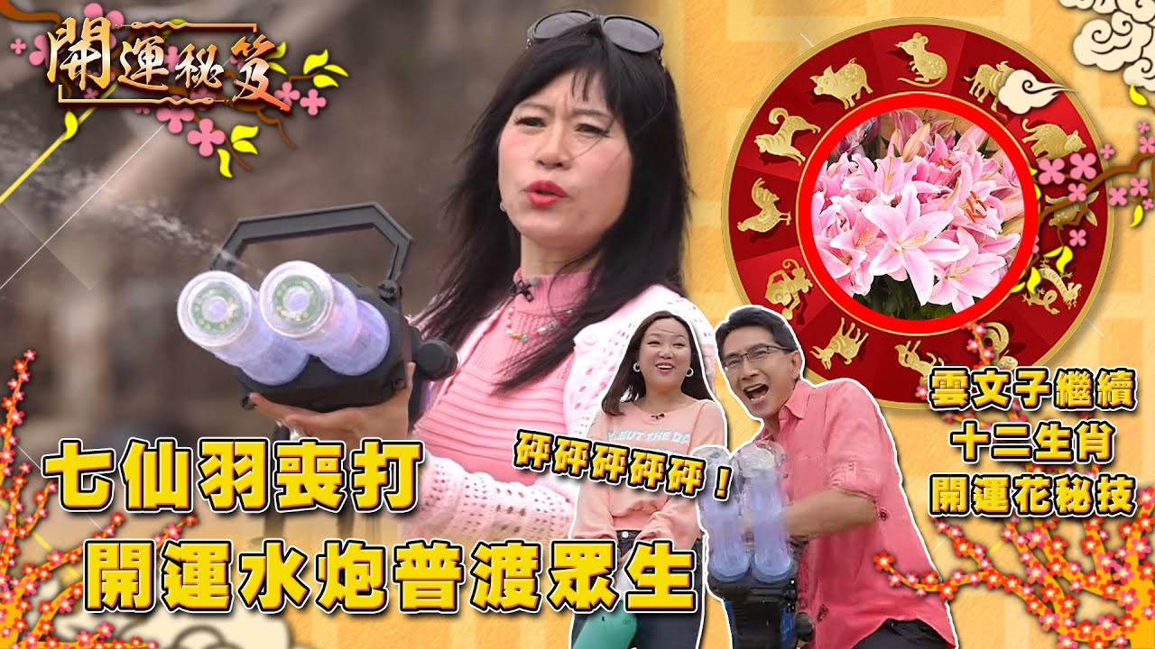 七仙羽喪打開運水炮普渡眾生 雲文子繼續十二生肖開運花秘技 ｜ 開運秘笈 ｜ EP6 ｜ 風水 ｜ 命理 ｜ 開運 ｜ HOY TV