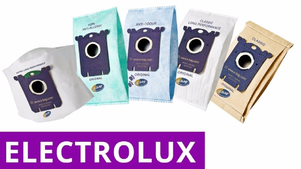 Мешки s bag для пылесоса Electrolux – сменные и многоразовый
