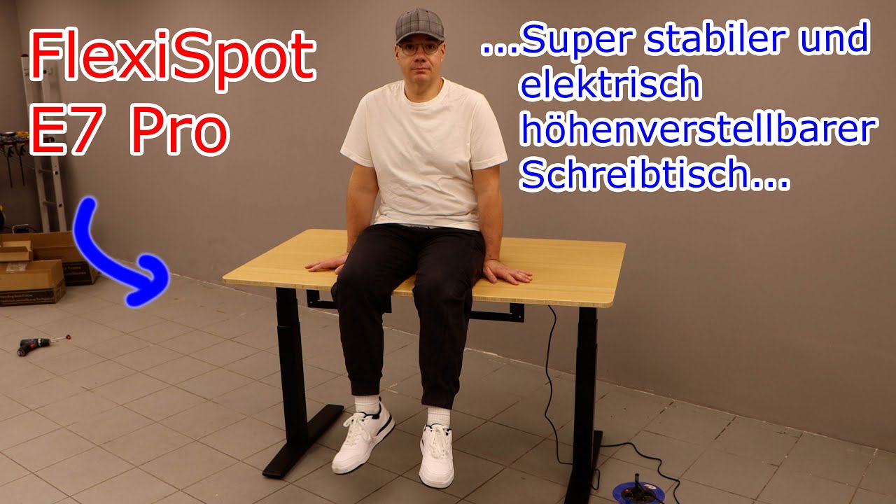 Perfekt f&uuml;r die Bikewerkstatt&hellip; neuer h&ouml;henverstellbarer Schreibtisch von FlexiSpot // E7 Pro 2026