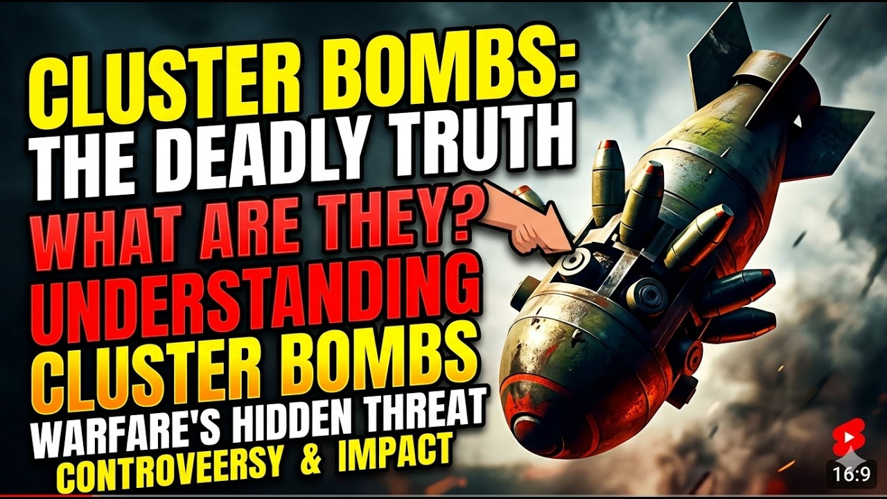 HOW CLUSTER BOMBS RAIN DOWN LETHAL MUNITIONS | The Technical Breakdown of Cluster Bomb Functionality