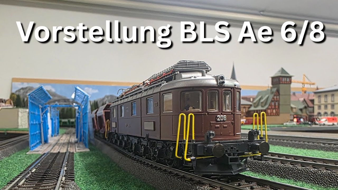 Roco BLS Ae 6/8 208 (43952) mit ESU Lok Sound 5