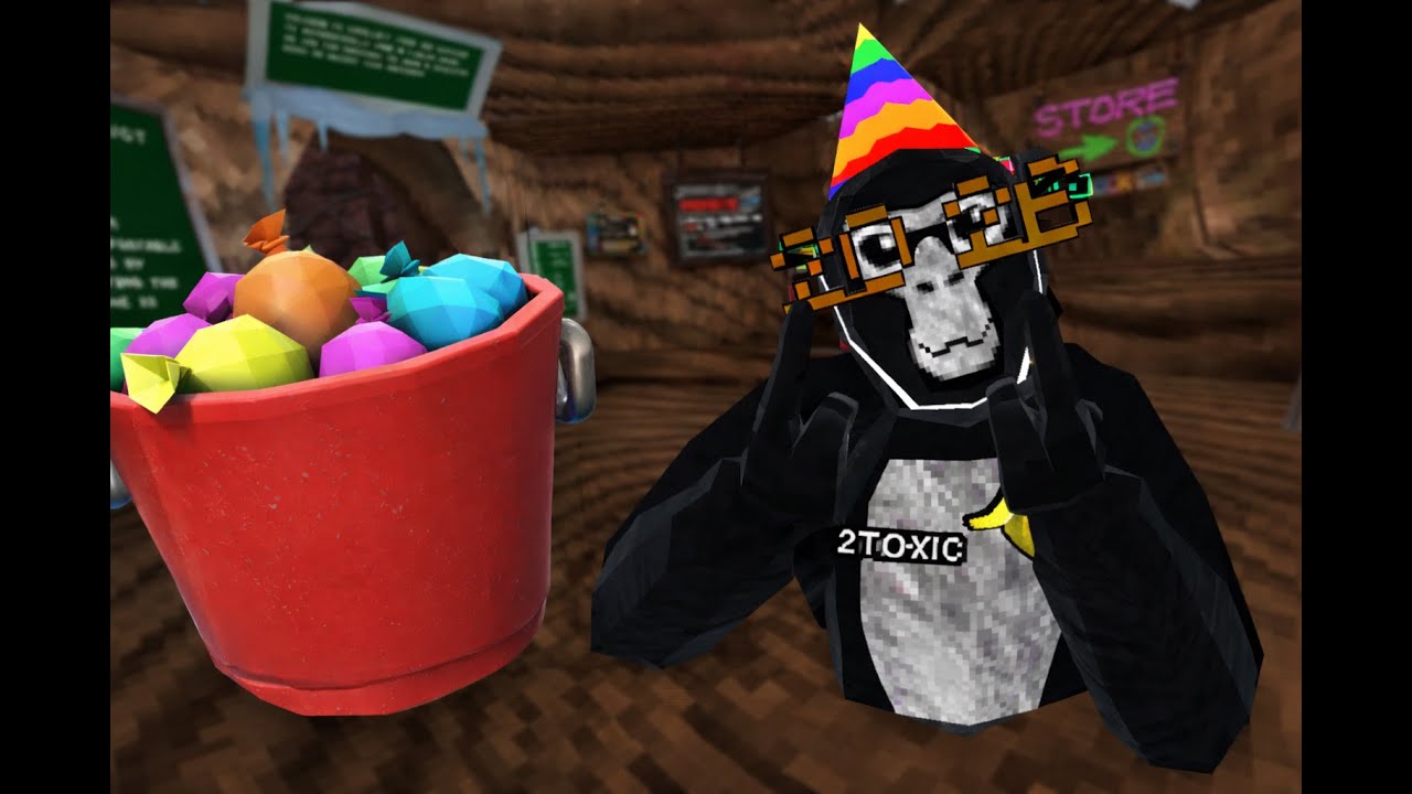 GORILLA TAG BUT YOU CANT TOUCH THE COLOUR
