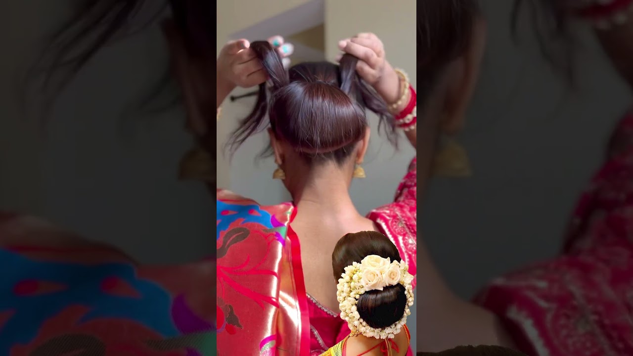 Teej special self-made hairstyle #teej #teejspecial #teejlook #teejvrat #teejmakeuplook
