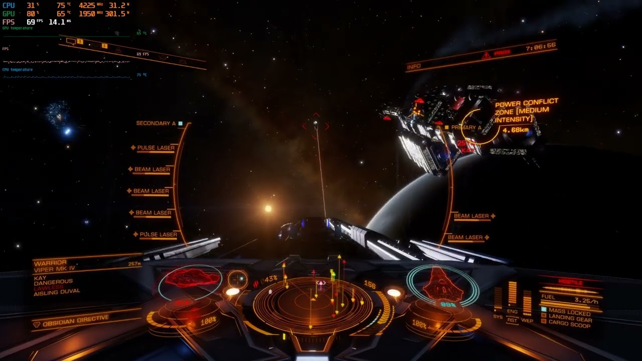 Elite: Dangerous - Community Goal Combat Corvette [No Commentary] 2/5