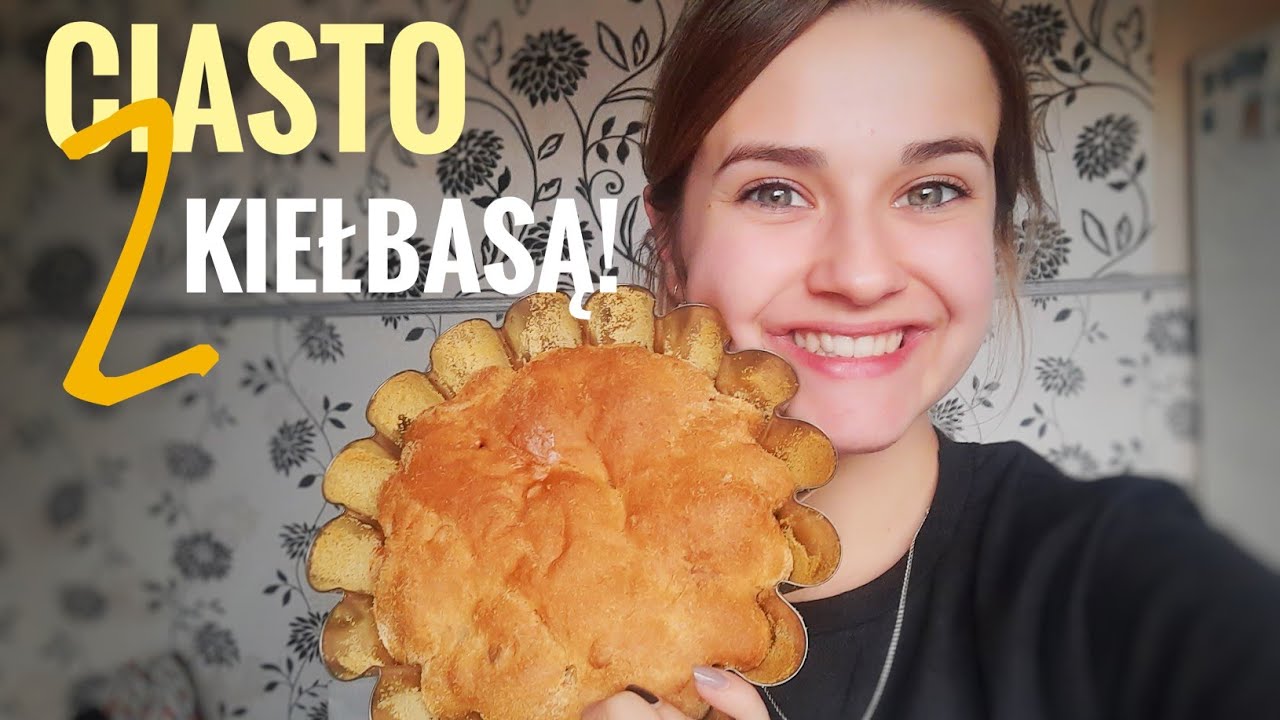 Ciasto drożdżowe z kiełbasą! Pieczemy ŚWIĘCELNIK ❤️🤤