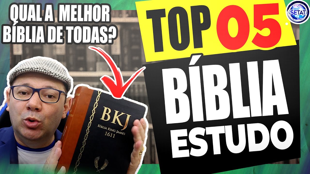 Top 5 Melhores Bíblias de Estudo do Brasil - A sua esta aqui ???