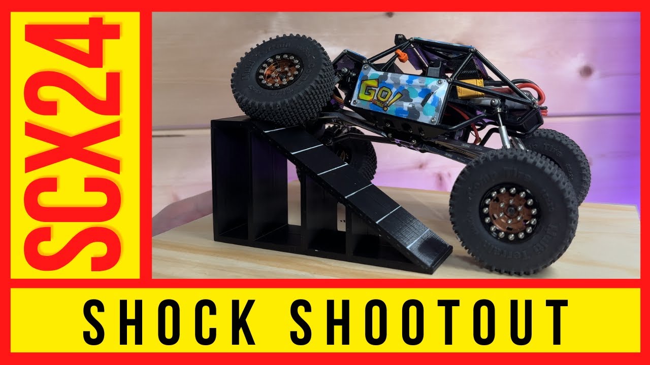 BEST Shocks for your Axial SCX24? Shock shootout.