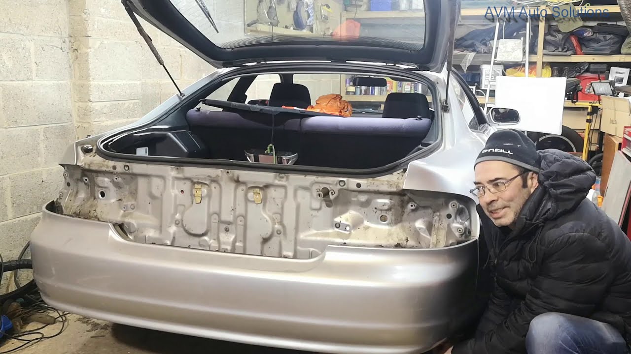 Celica SS2 rear bumper removal